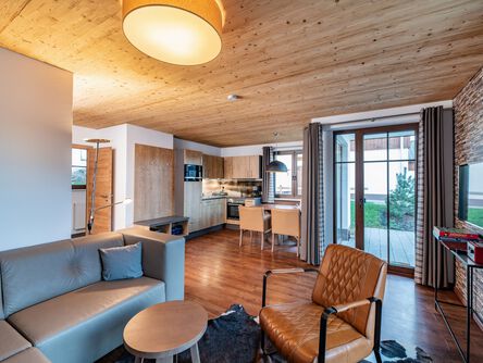 Wohnbereich im Premium-Chalet