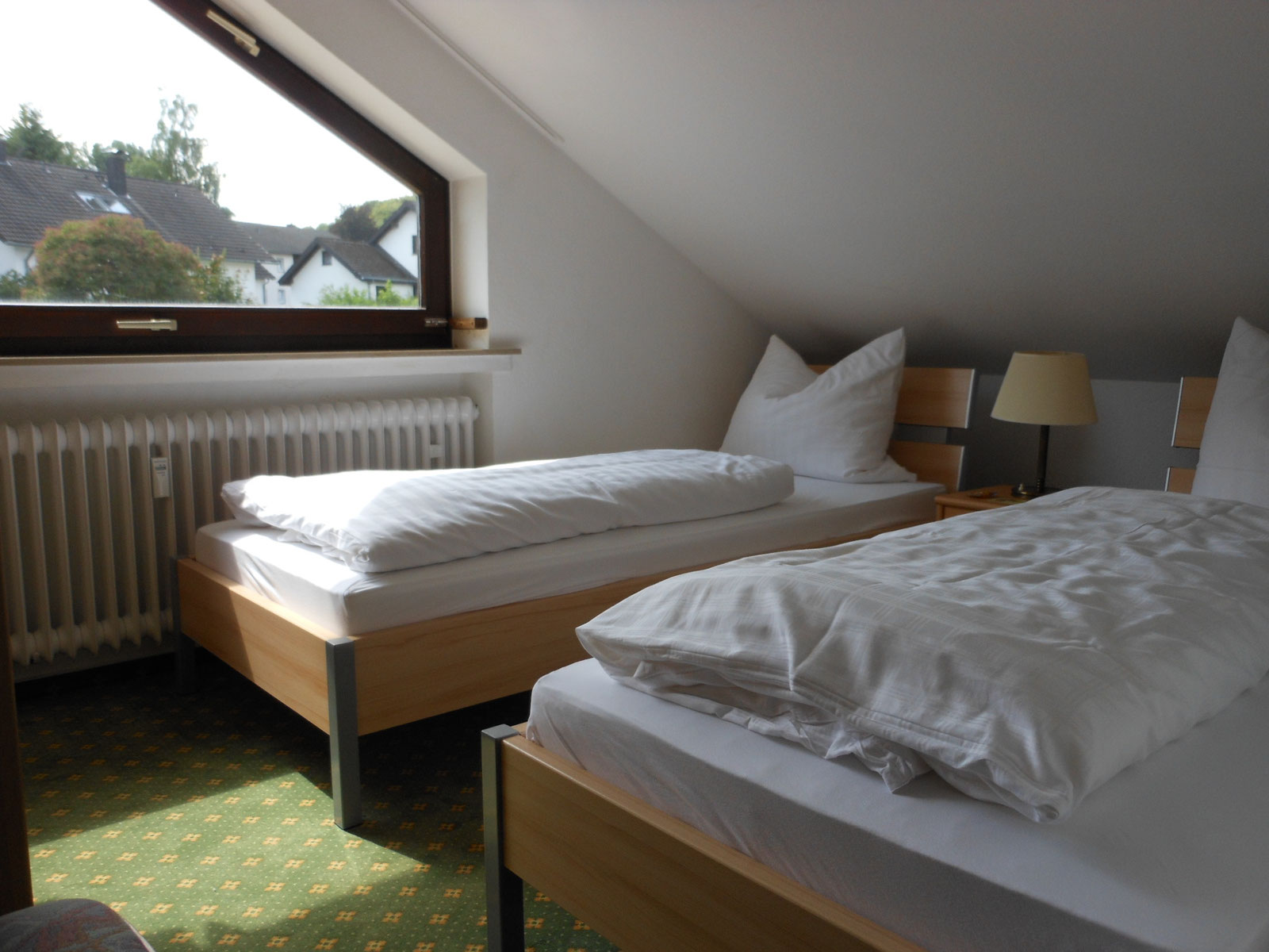 Schlafzimmer der Ferienwohnung Zur Heide